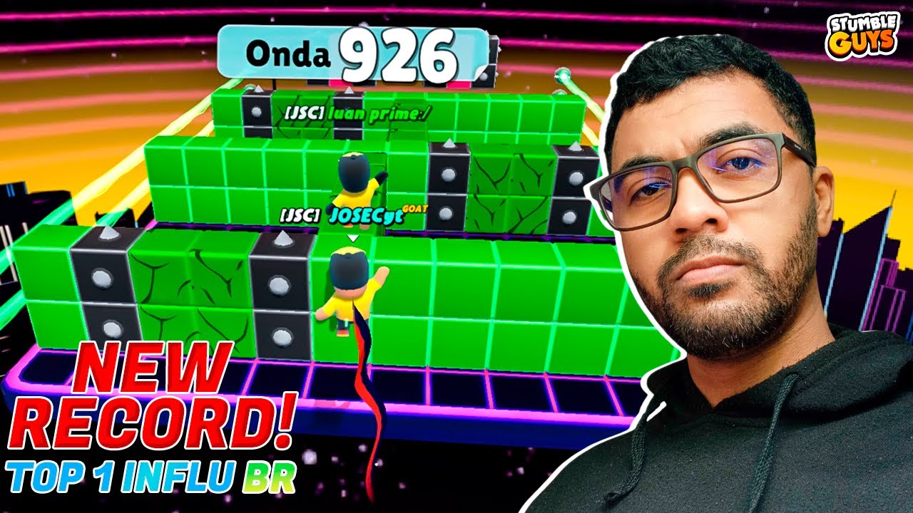 HOJE TEM 1000 ONDAS | STUMBLE GUYS AO VIVO #stumbleguys
