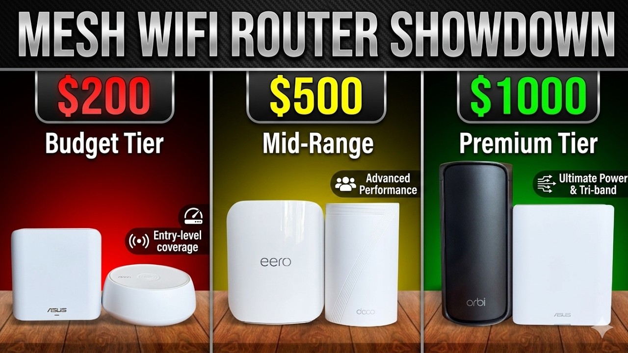 Mesh WiFi Router Showdown - What Spending More Really Gets You