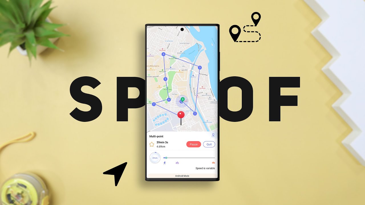How to Spoof Location on Android & iOS ✅ 1-Click Fake GPS (No Root)