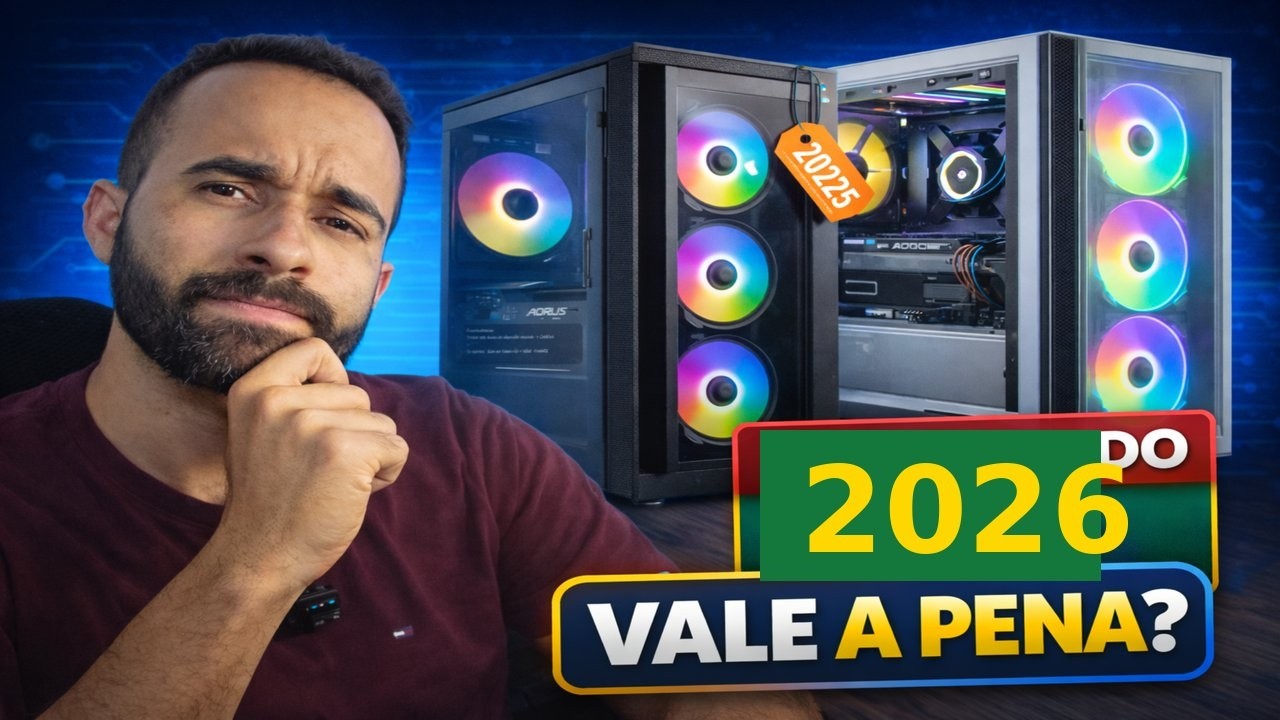 SERÁ QUE VALE A PENA COMPRAR PC MONTADO EM 2026? ( PC PICHAU )