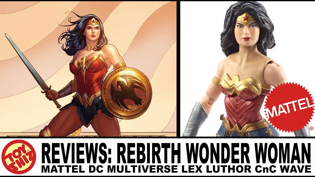 Toy Shiz REVIEWS: Mattel DC Multiverse, REBIRTH WONDER WOMAN