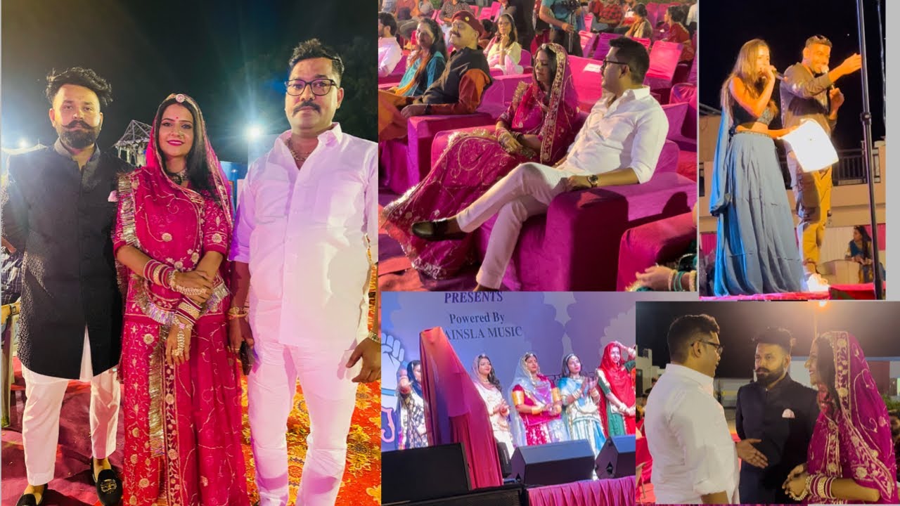 Rang Jaipur Event Vlog // Seema Mishra Ji Ki Live Performance 😍// Shobha Baisa Vlogs