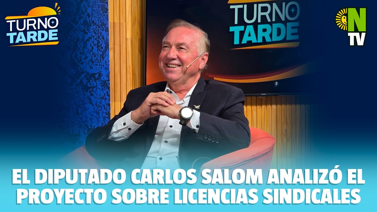 ⚖️ Debate por licencias gremiales en Chaco: la explicación del diputado Carlos Salom