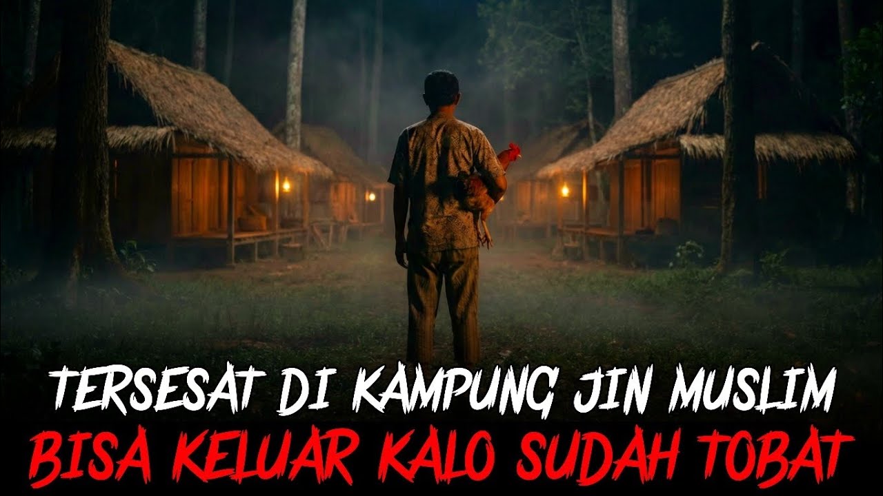 MALING AYAM KABUR KE HUTAN MALAH TERSESAT DI KAMPUNG JIN MUSLIM BISA KELUAR KALAU SUDAH BERTAUBAT