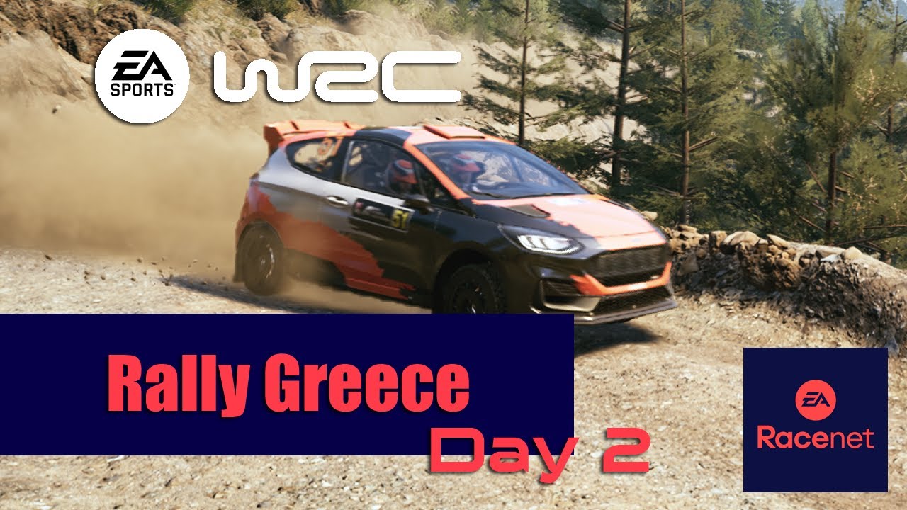 Rally Greece Day 2 - Official WRC by EA Sports Racenet | RHonboard
