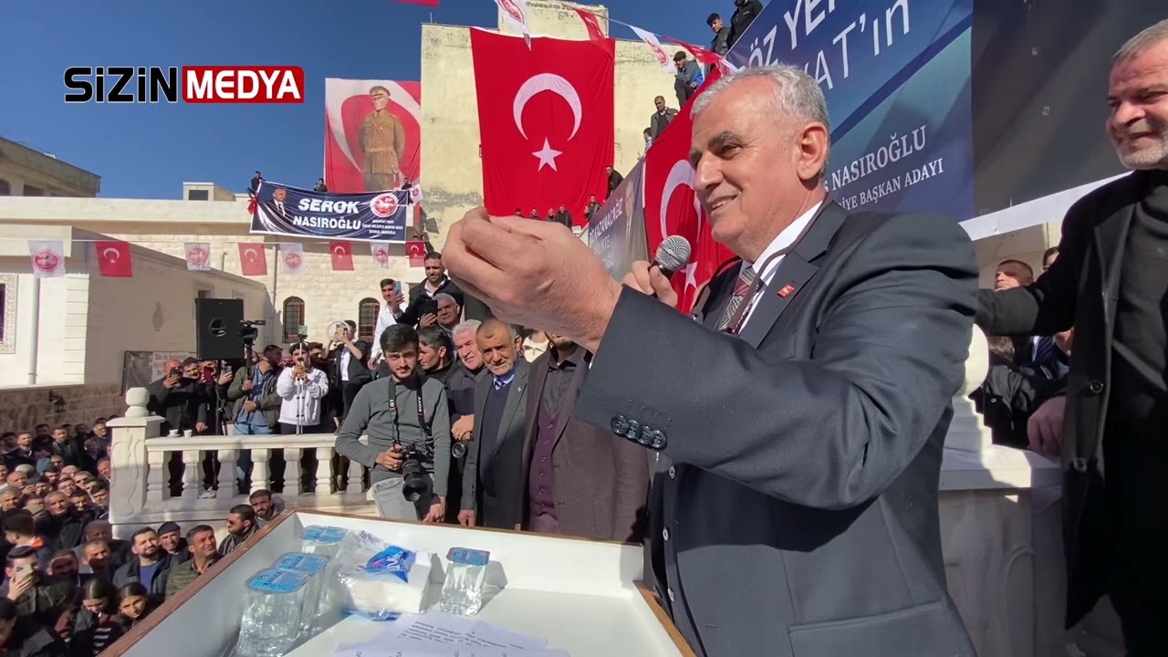 Şehmus Nasıroğlu, Demokrat Parti’den Midyat Belediye Başkan adayı