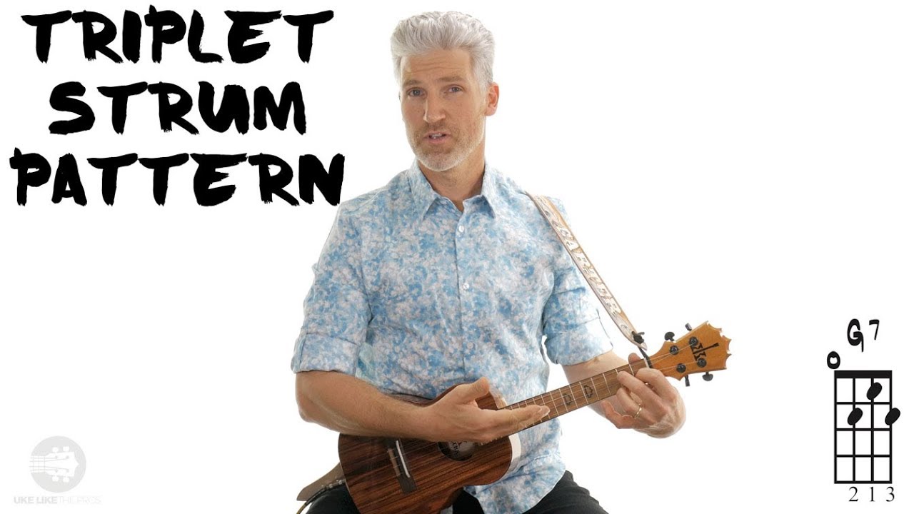 Advanced Strum Ukulele Lesson | Triplet Pattern | 4K