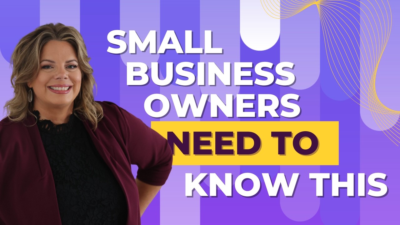 All Small Business Owners Need to Know This!