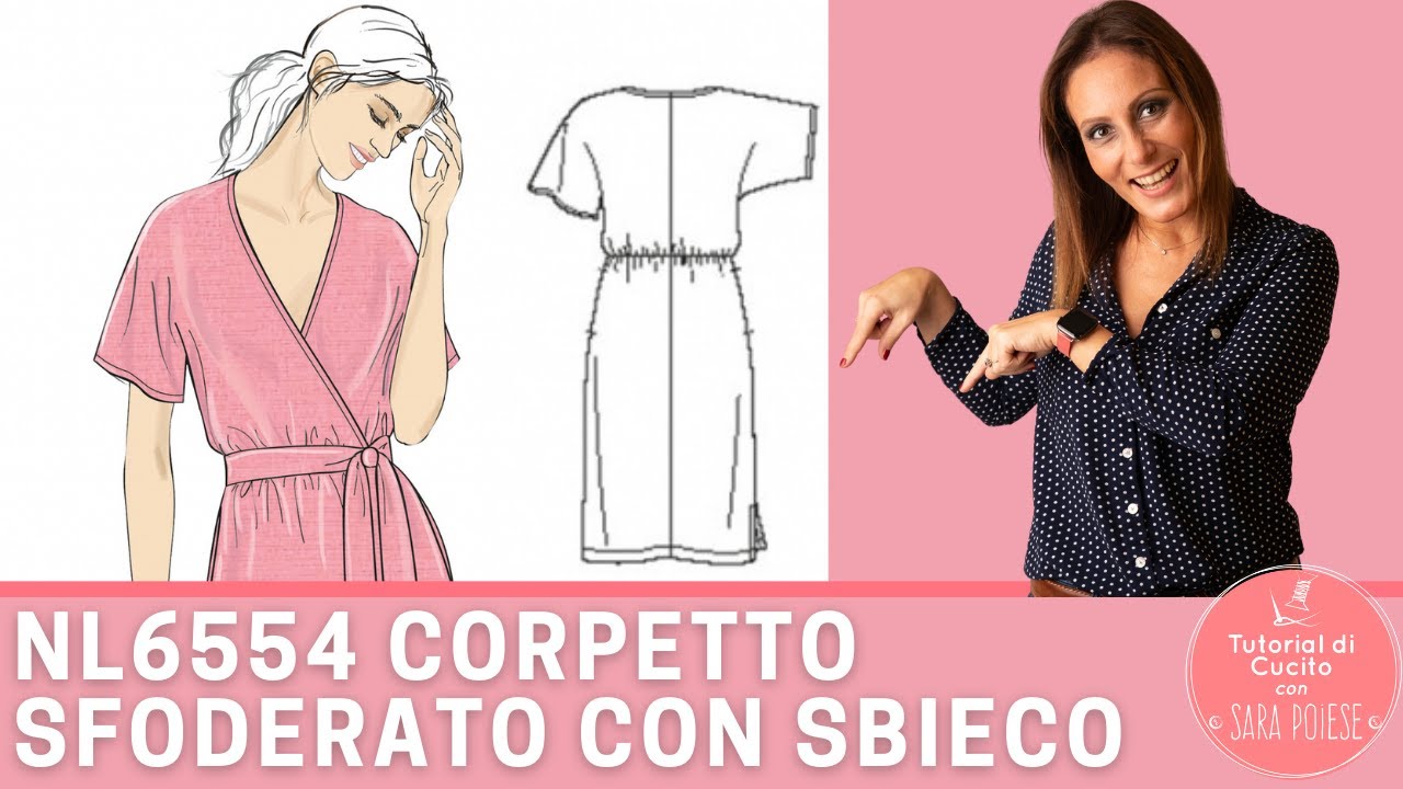 𝗖𝗼𝗿𝗽𝗲𝘁𝘁𝗼 𝗪𝗿𝗮𝗽 𝗗𝗿𝗲𝘀𝘀 𝗡𝟲𝟱𝟱𝟰 𝘀𝗳𝗼𝗱𝗲𝗿𝗮𝘁𝗼 | 𝗰𝘂𝗰𝗶𝗿𝗲 𝗹𝗼 𝘀𝗯𝗶𝗲𝗰𝗼 𝗳𝘂𝗿𝗯𝗼 | in sartoria con Sara Poiese