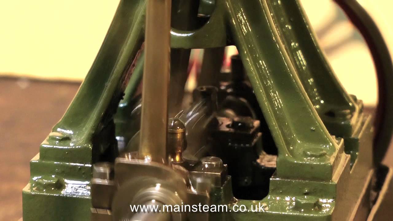 STUART MODELS DOUBLE 10V (FACTORY MACHINED KIT) RUNNING ON THE BENCH