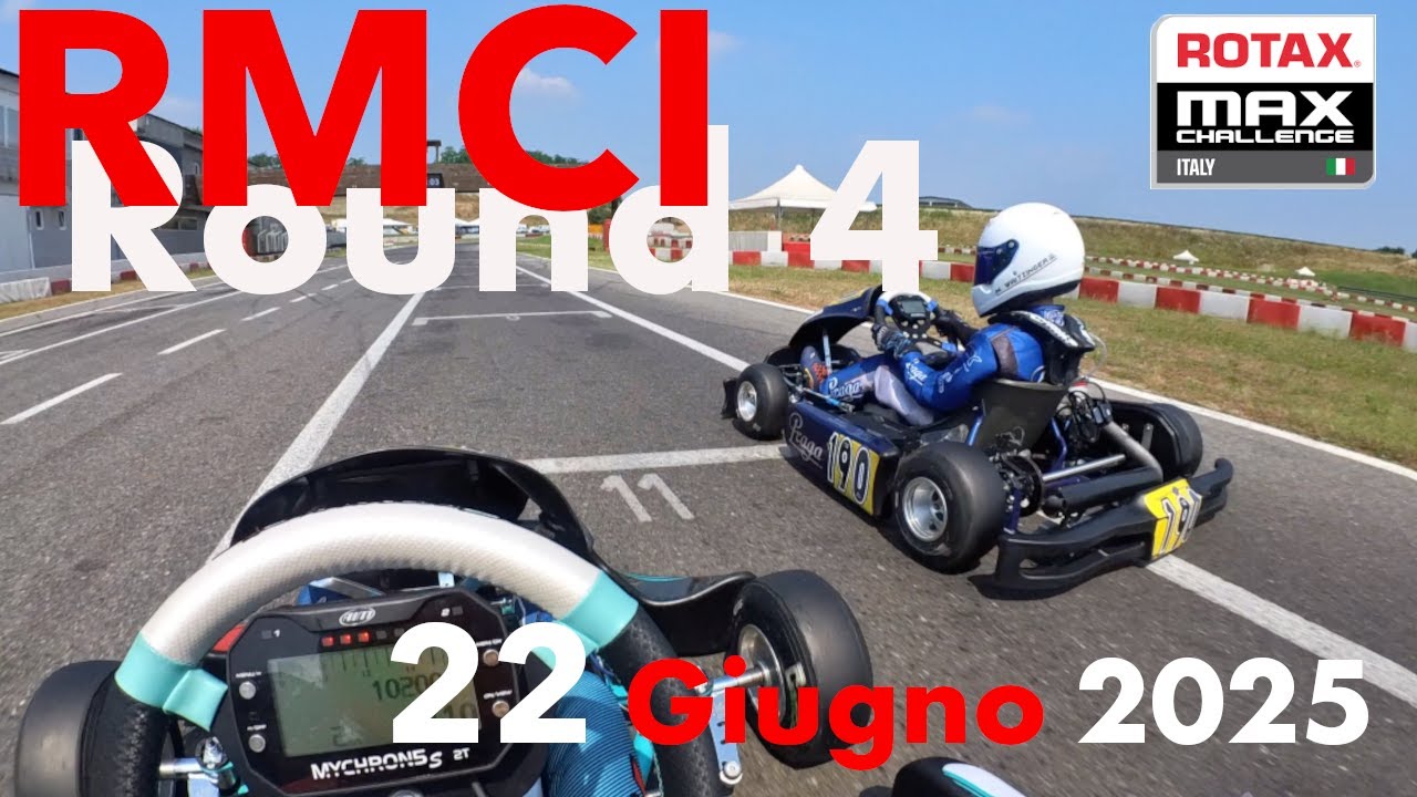 RMCI Rotax Max Challenge Italia 2025 - Round 4 Franciacorta Karting Track