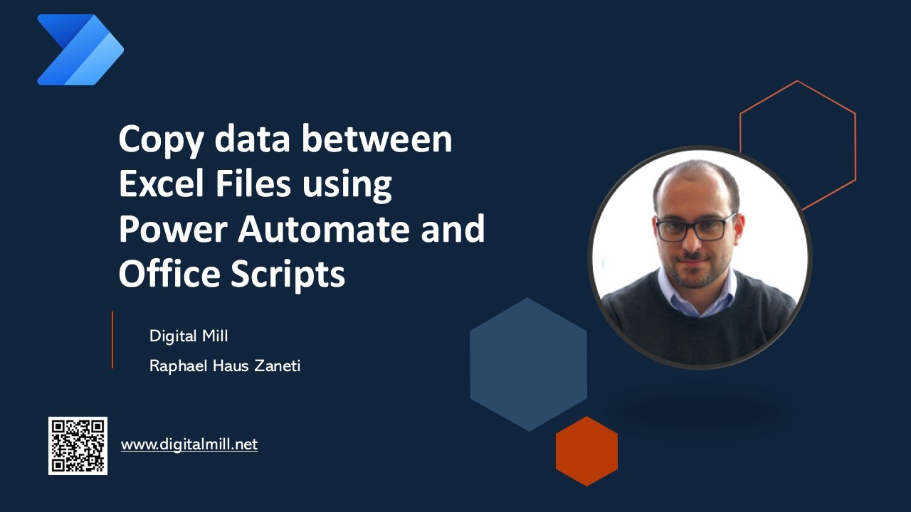 Copy data between Excel Files using Power Automate + Office Scripts