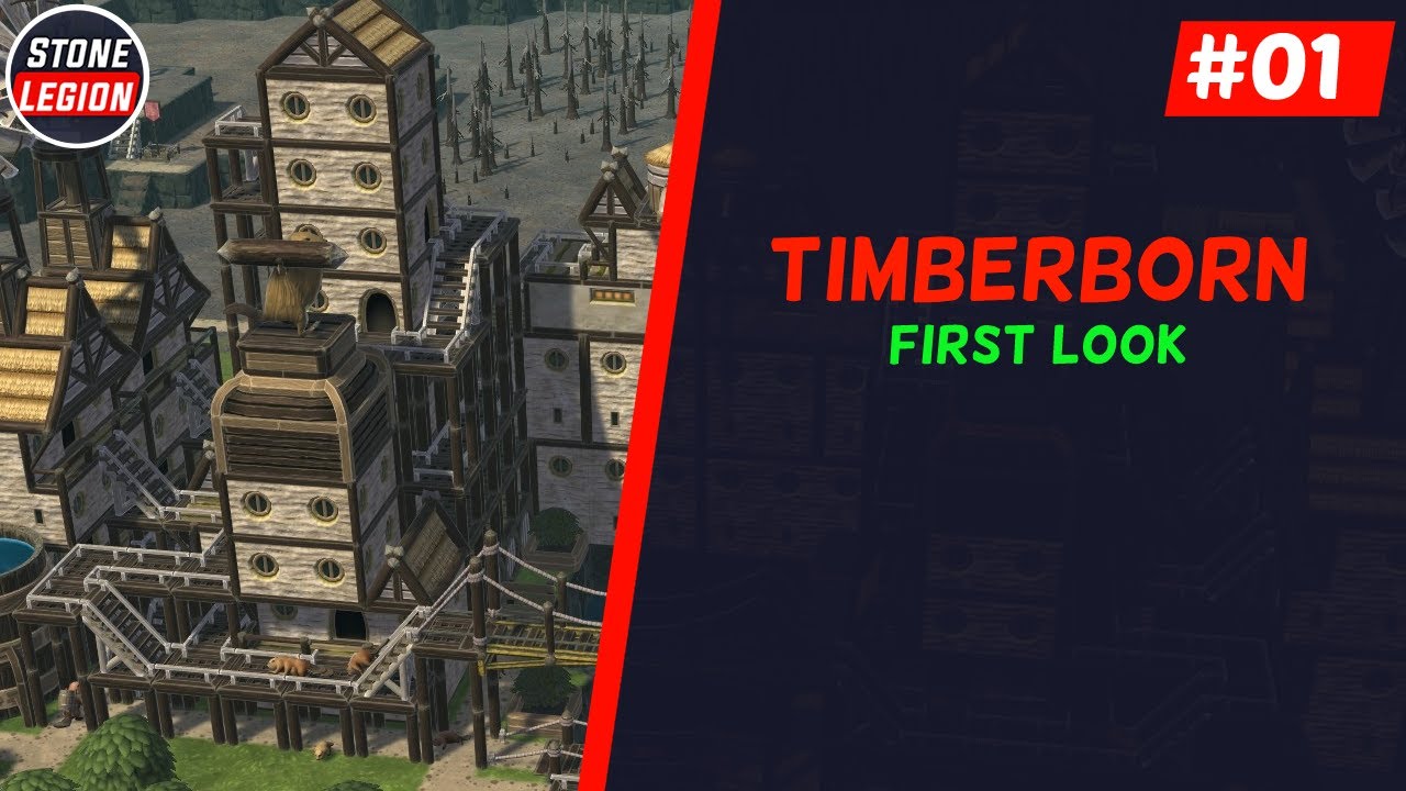 First Look: Timberborn - Part 1 of 3 - Getting Started With The Basics