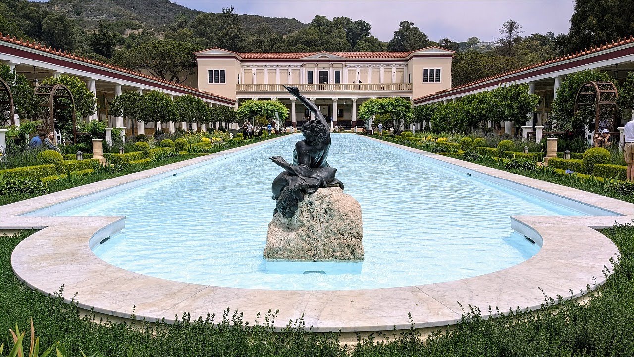 The Getty Villa - 3 days before the Palisades Fire