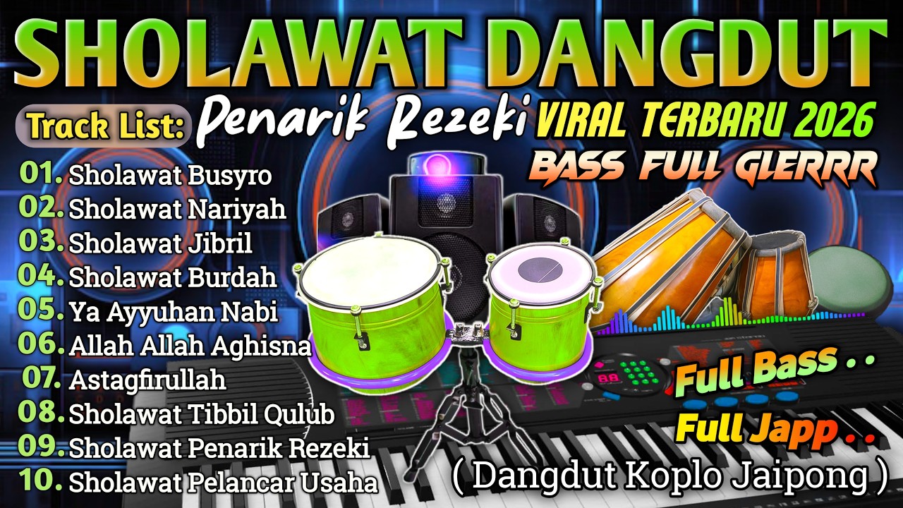 SHOLAWAT PENARIK REZEKI PALING AMPUUH, Sholawat Nabi Muhammad SAW, Sholawat Jibril Paling Merdu