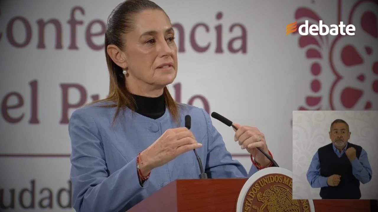 Sheinbaum: M&eacute;xico apoya todas las denuncias para frenar el genocidio en Gaza