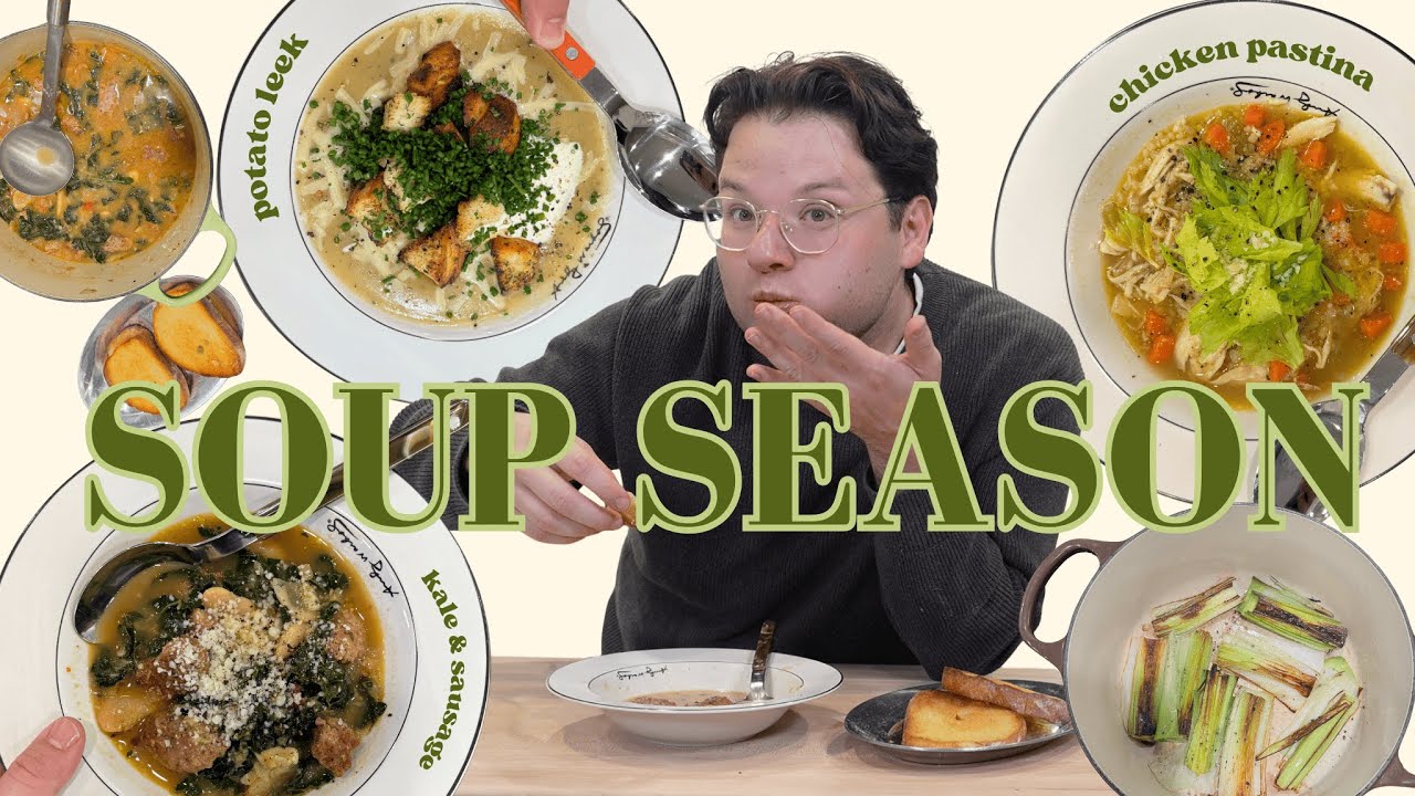 A Love Letter to Soup Season | 3 Fabulous Soup Recipes for Fall | Harrison Wallace