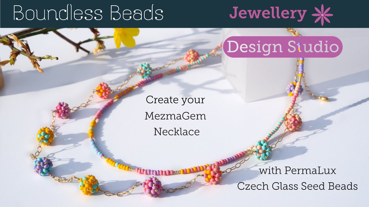 MesmaJem - Beaded Bead - Necklace Tutorial
