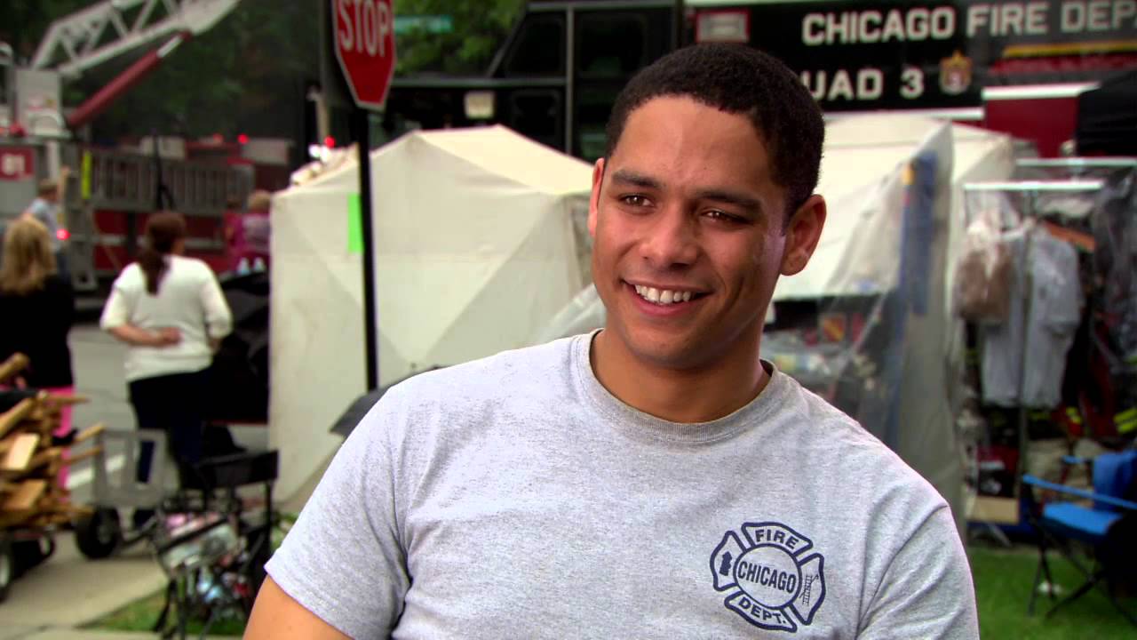 Chicago Fire Season 2: Charlie Barnett On Set Interview | ScreenSlam