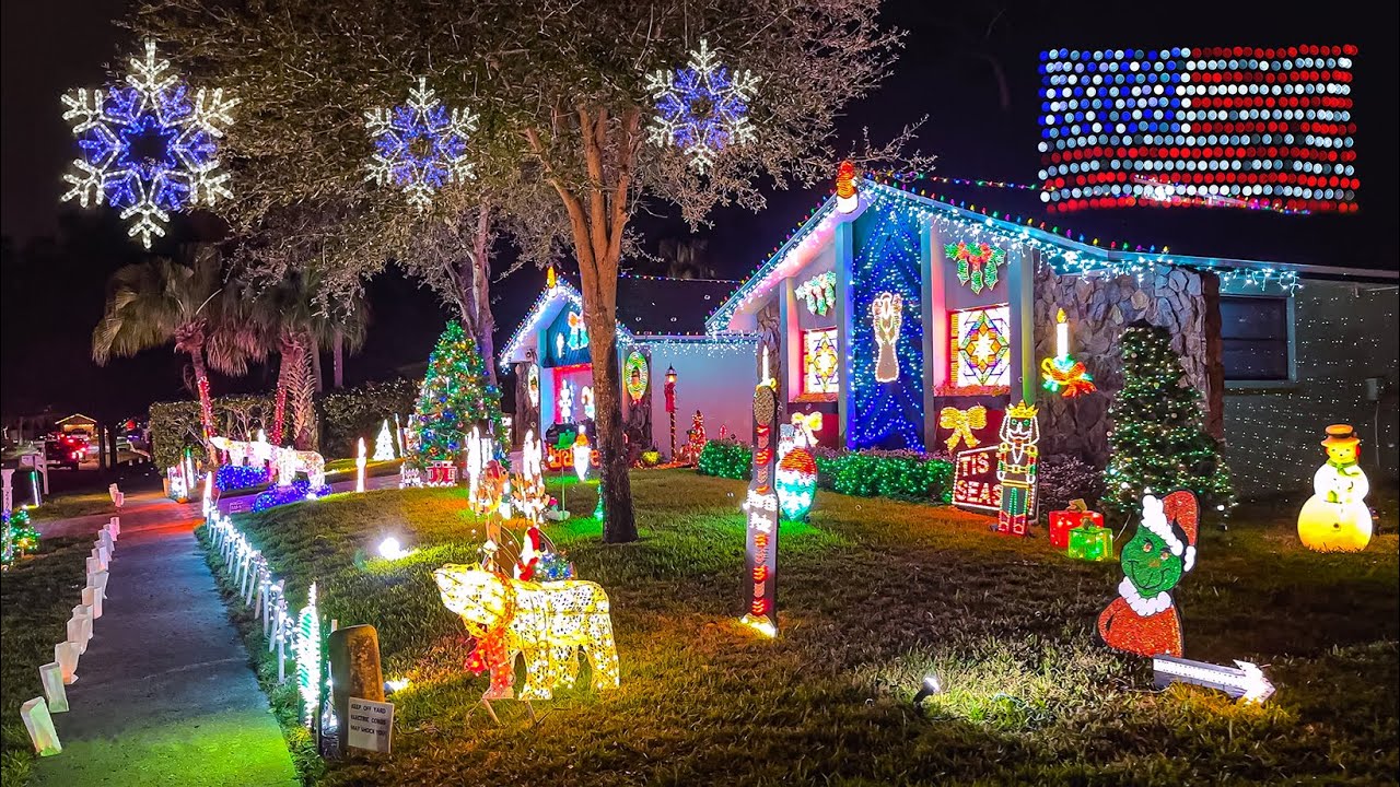 Best Christmas Decoration Ideas 4K Florida Christmas Houses