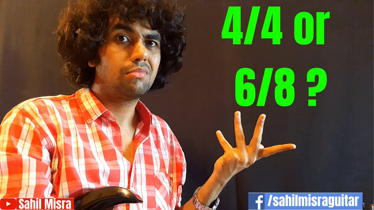 ATLAST !!  Time Signatures in MUSIC Explained on Guitar (in HINDI)