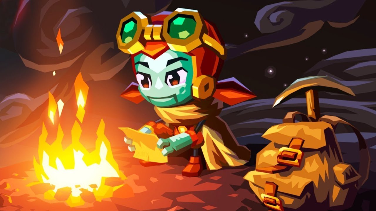 VICIEI NESSE GAME, MUITO DIVERTIDO! - Steamworld Dig 2 Gameplay no Nintendo Switch!