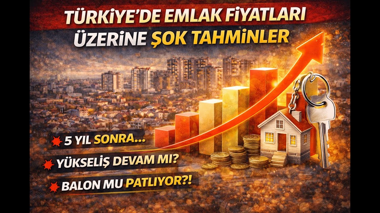 2026 Emlak Piyasasında Büyük Patlama mı? | İstanbul, Ankara, İzmir Konut Fiyatları, Uzman Tahminleri