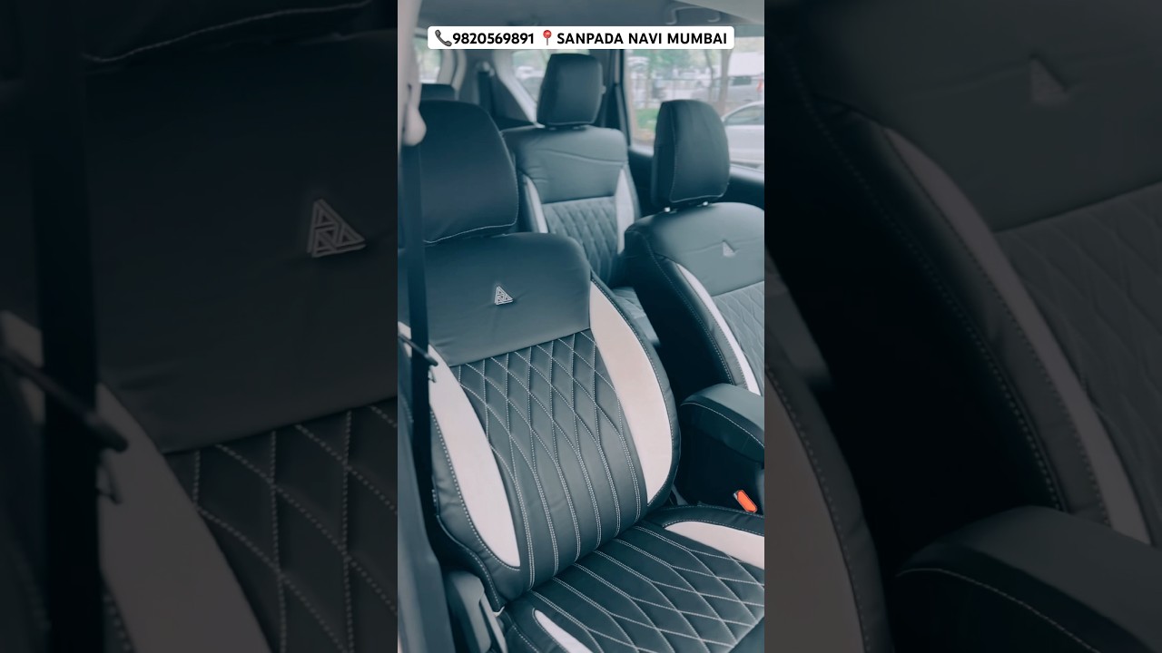 MARUTI SUZUKI XL6 INTERIOR MAKEOVER🌟XL6 SEATCOVER|XL6 MODIFIED|#xl6 #gkmotors #suzuki 📞9820569891