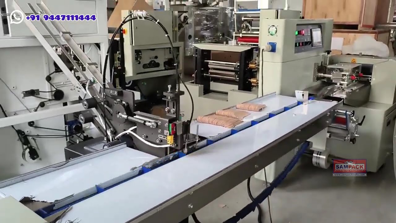 Fully Automatic Cutlery Packing Machine:  Spoon, Fork & Knife| Automatic Feeder System