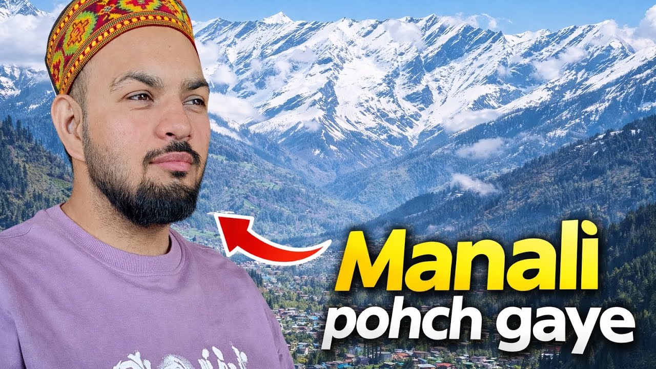 Finally Manali Pahoch Gaye 😍❄️ | Dream Trip Begins | itsJaySoni Vlogs 