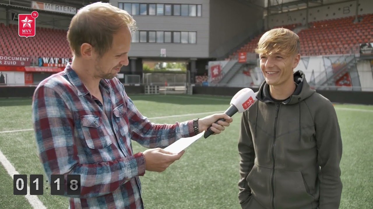 MVV TV | De 3 minuten van .....................Sven Blummel. #MVV #Maastricht #KKD #interview ⚽️⌚️⚽️