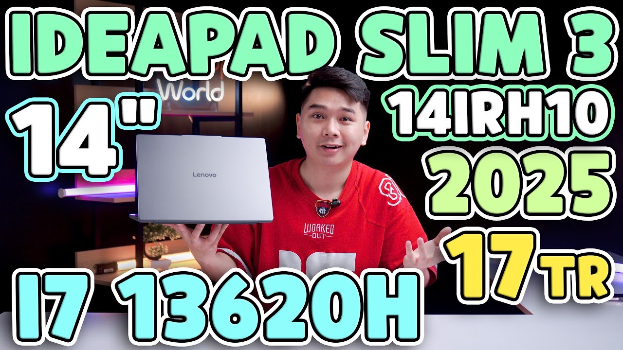 Lenovo IdeaPad Slim 3 14IRH10 (2025) - Laptop Giá rẻ có i7 13620H | LaptopWorld