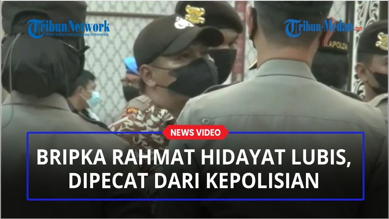 Detik detik Kapolda Lucuti Seragam Bripka Rahmat Hidayat Lubis, Dipecat karena Cabuli Istri Tahanan