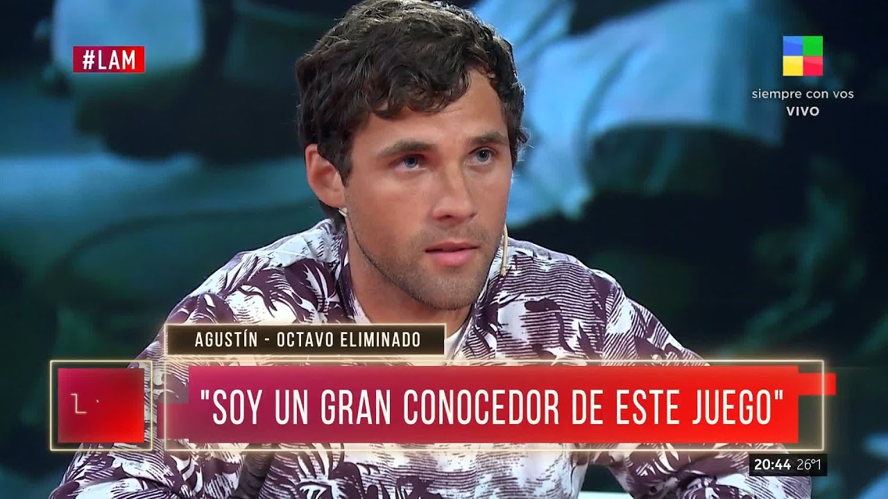 🎙️ Agustín, el jugador más polémico de GH: 