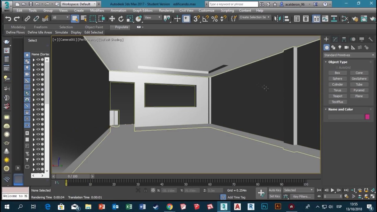 3D MAX PROBLEMAS -  RENDER BLANCO