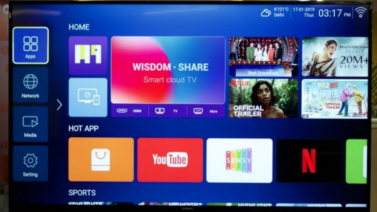 Using Pen-drive  on TV, Only for Chinese operating system Android Tv.