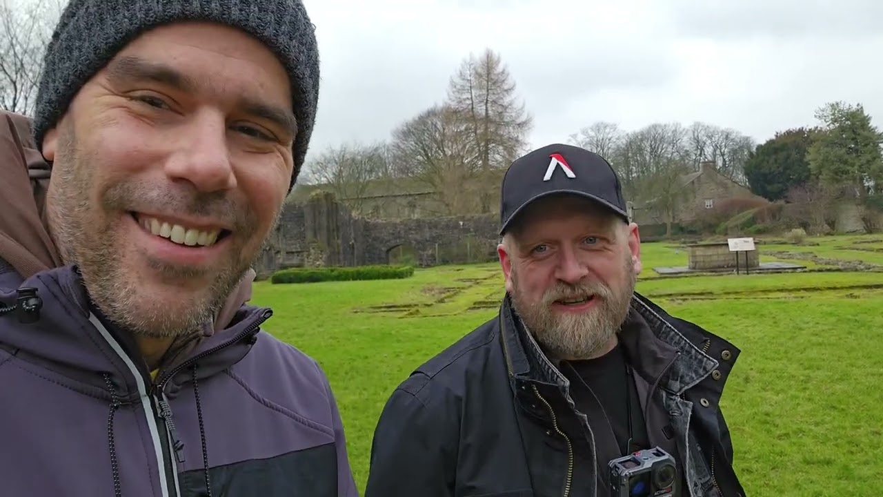 He Brought a Drone, I Brought a Baby: Whalley Abbey, Youtuber Meet Up