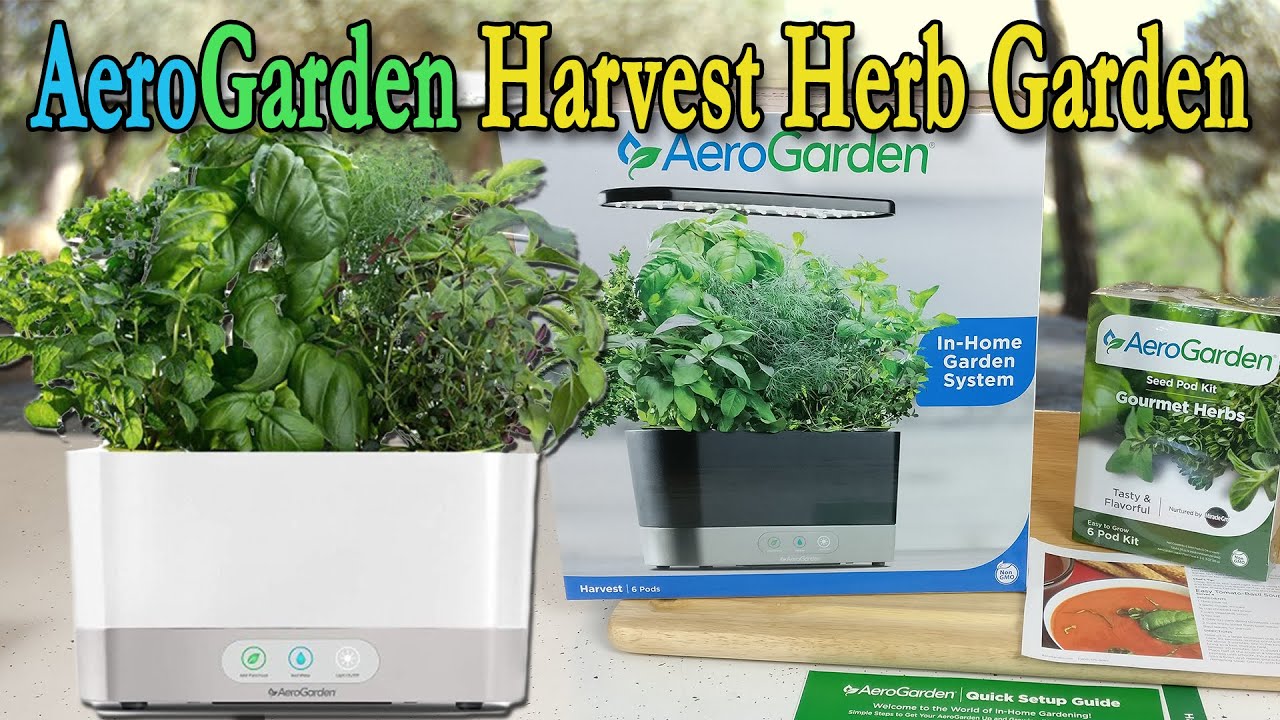 Aerogarden Harvest Home Garden Unboxing and Results
