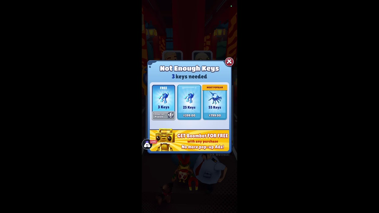 Epic Subway Surfers Live 🚀 | High Score, Challenge And Endless Fun🎮🔥#live #gaming #viralshort