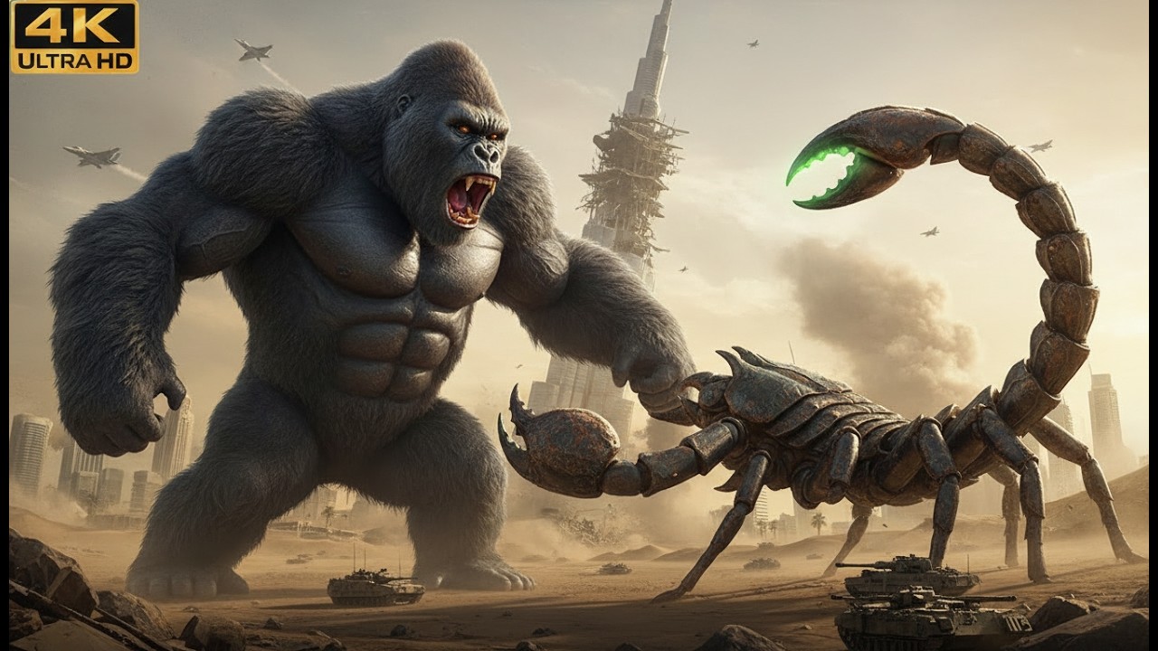 KONG VS. THE SCORPION KING - Jungle Titan vs Desert Warrior