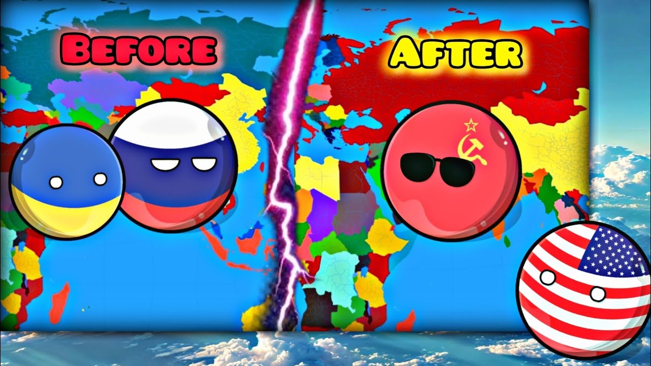Что, если бы Россия и Украина остановили войну | Анимация Countryballs | Geowolf
