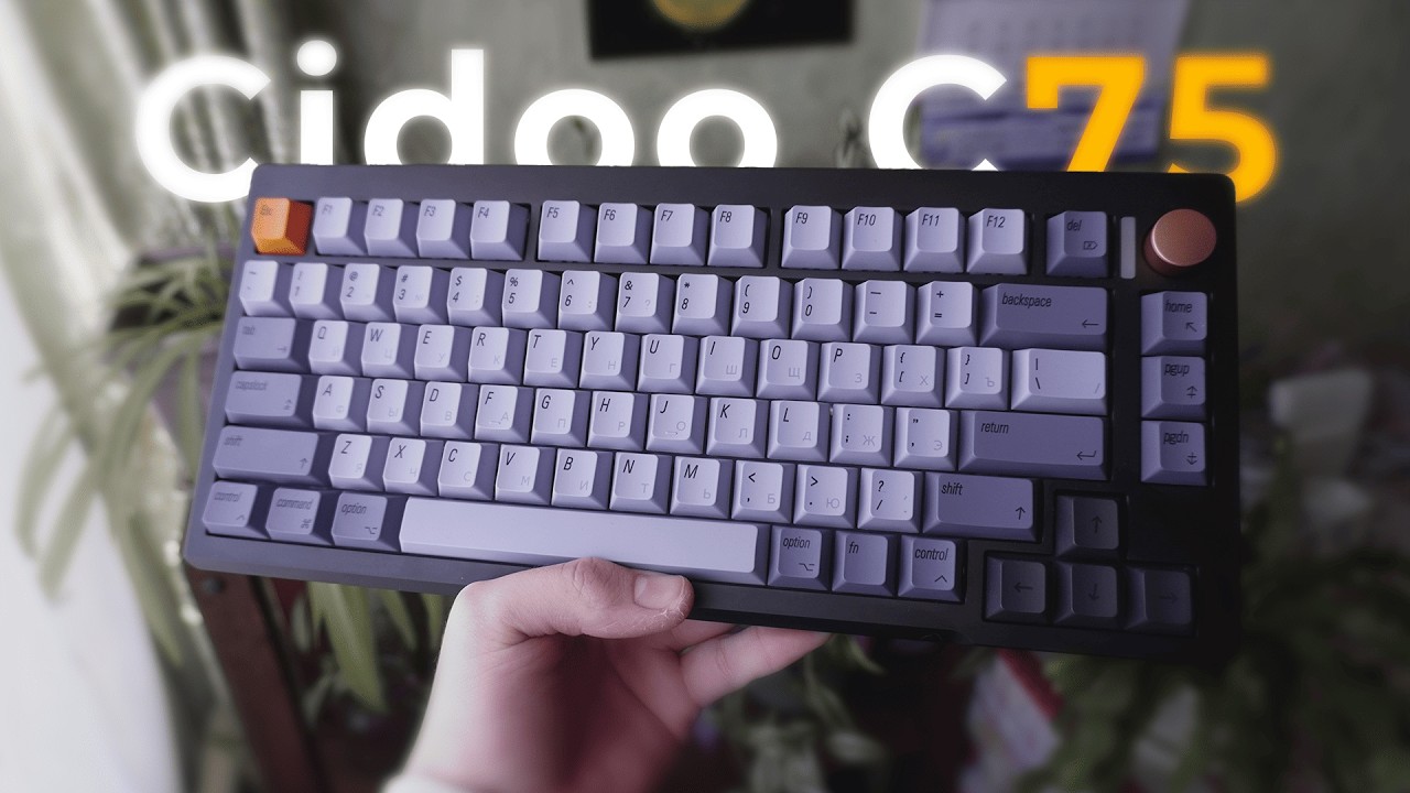 Review of the Cidoo C75 Magnetic Keyboard
