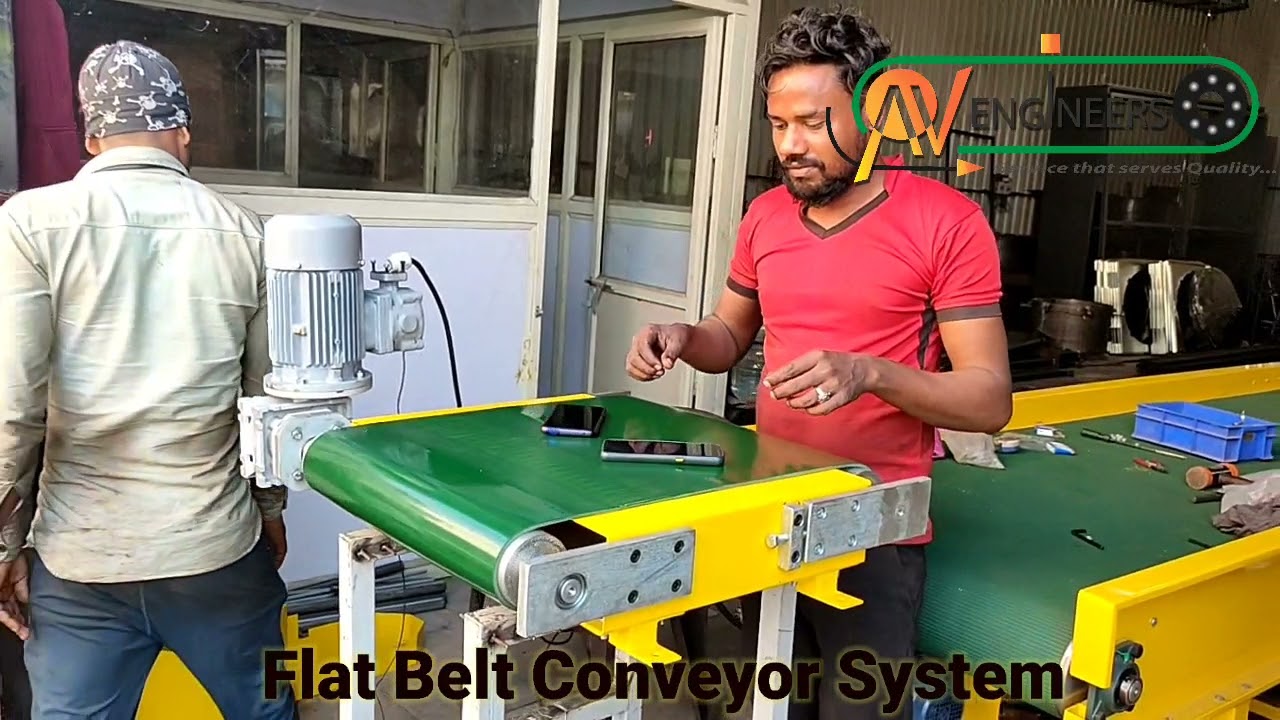 Flat Belt Conveyor System