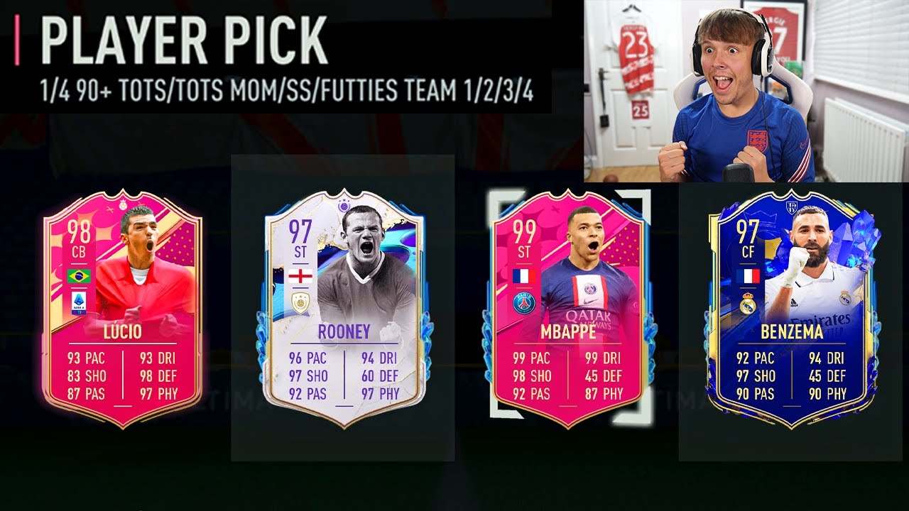 FUTTIES Team 4 Packs & 90+ TOTS, SS or FUTTIES Player Picks!