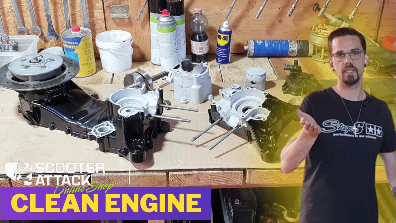 Gilera Runner 180cc 2t Rebuild Part 6 Engine Powder-Crankshaft Installation @sirkenny1 [английски...
