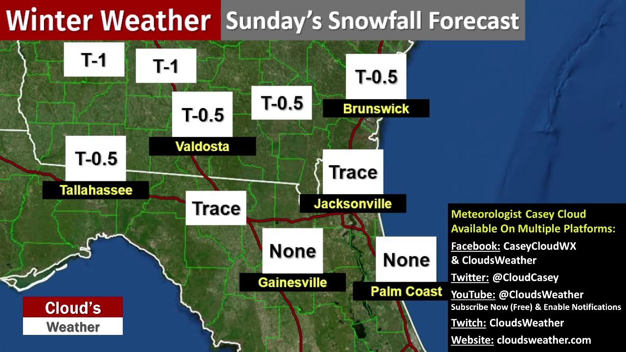 Late Thursday, January 15th/Early Friday, January 16th Weather Update