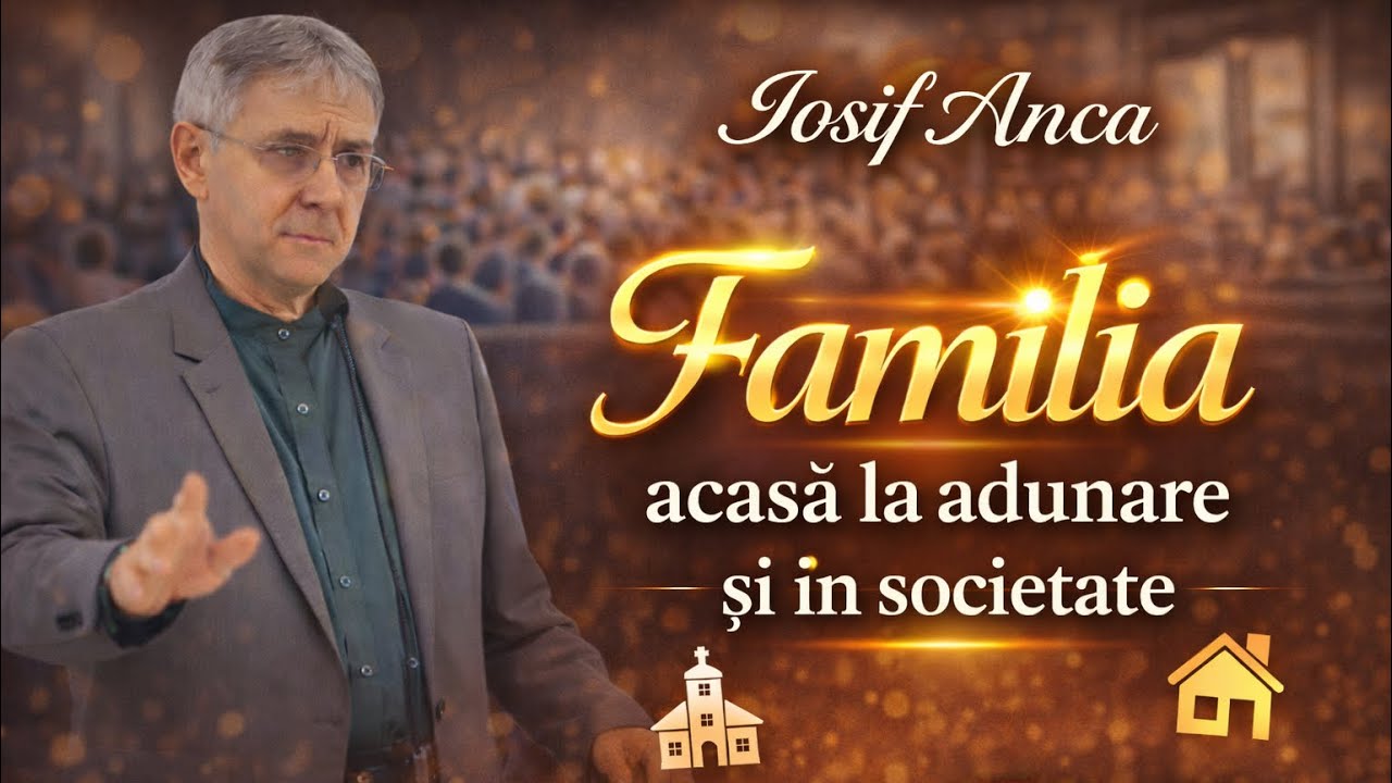 Iosif Anca-❗️ Familia: acasă la adunare și în societate..