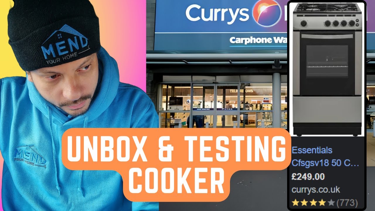 Currys Essentials Gas Cooker | Unbox & Test! CFSGSV18