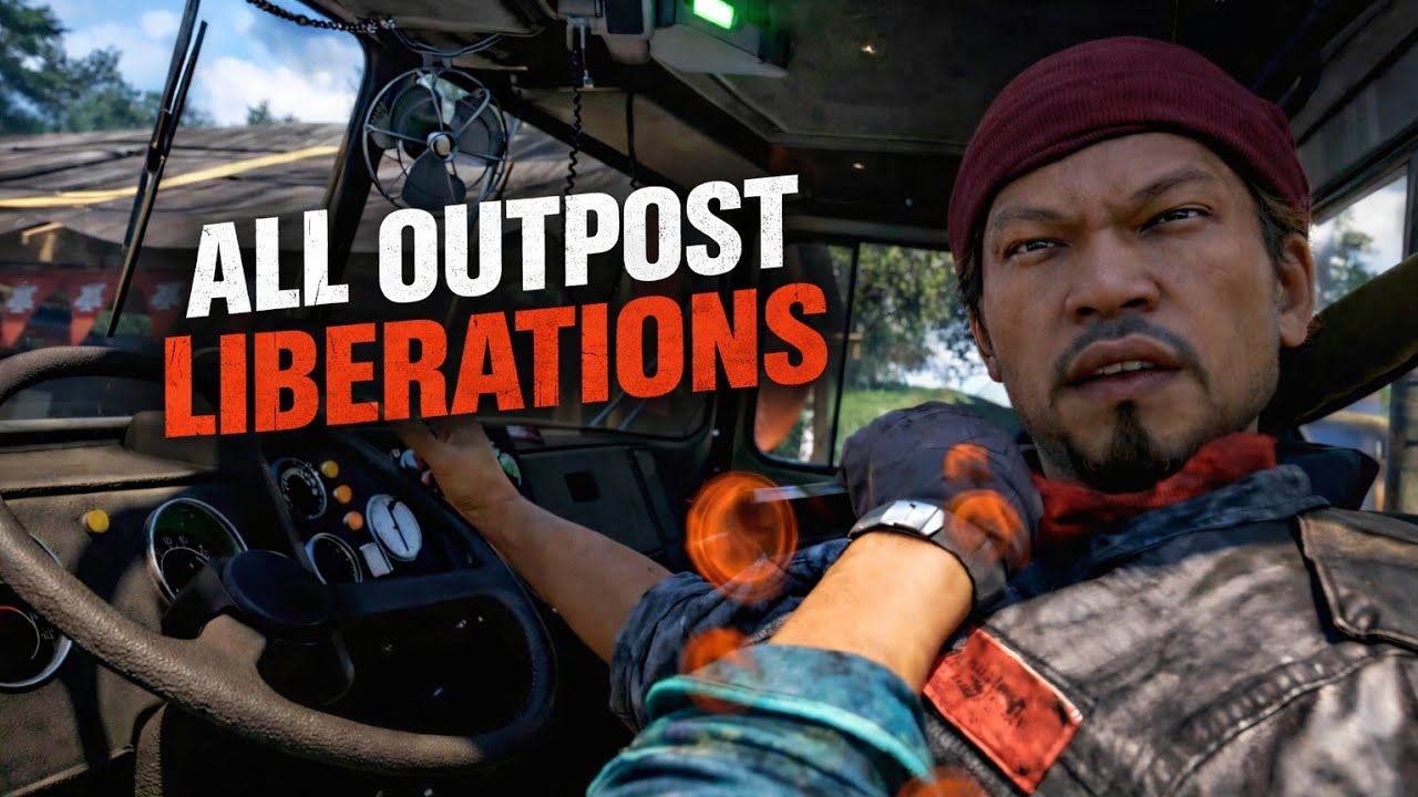 This is What a TRUE 1000 Hours of Far Cry 4 Looks Like (All Outpost Liberations)