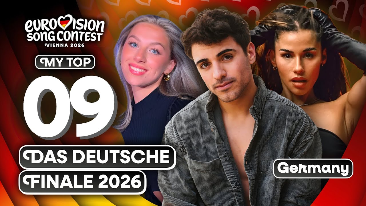 🇩🇪 Das Deutsche Finale 2026 | My Top 9 (Germany Eurovision 2026)